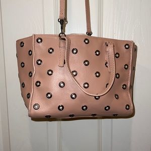 Red Valentino leather bag dusty pink